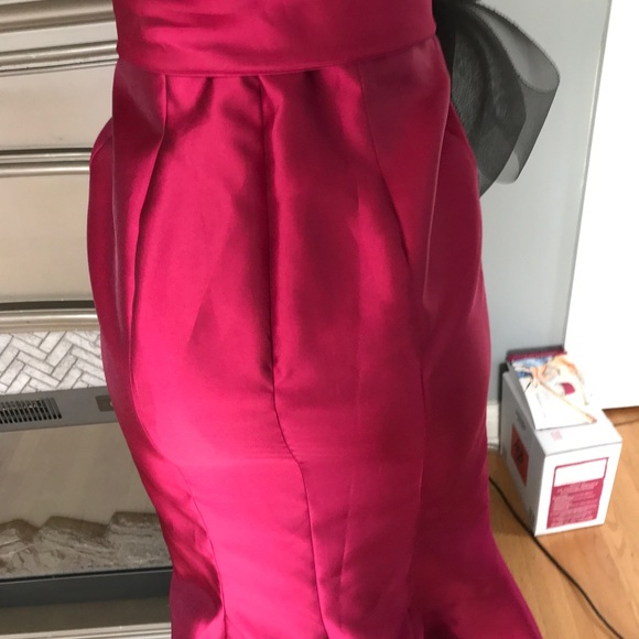 Noir by Lazaro prom homecoming bridesmaid dress - Picture 3 of 13